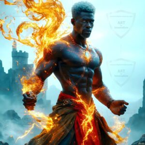 Elemental Mages – AI Fantasy Art