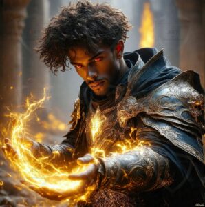 Elemental Mages – AI Fantasy Art
