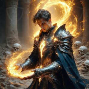 Elemental Mages – AI Fantasy Art