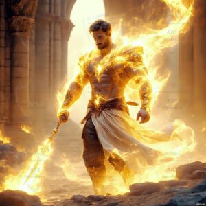 Elemental Mages – AI Fantasy Art