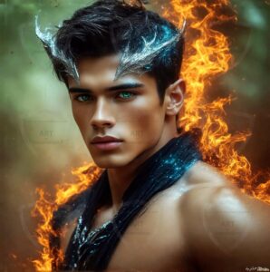 Elemental Mages – AI Fantasy Art