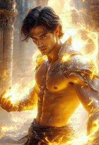 Elemental Mages – AI Fantasy Art