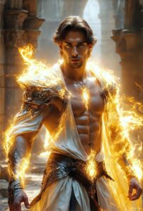 Elemental Mages – AI Fantasy Art