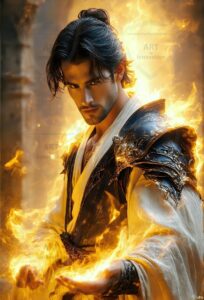 Elemental Mages – AI Fantasy Art