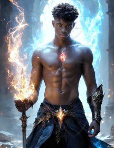 Elemental Mages – AI Fantasy Art