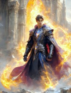 Elemental Mages – AI Fantasy Art