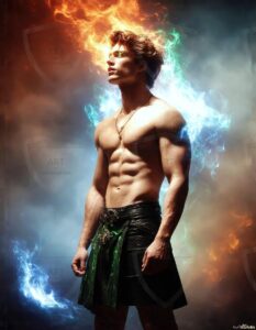 Elemental Mages – AI Fantasy Art