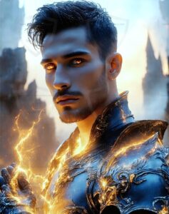 Elemental Mages – AI Fantasy Art