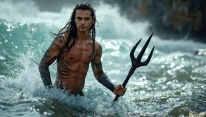 Mermen warriors Art – 16×9 #0107
