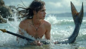Mermen warriors Art – 16×9 #0110