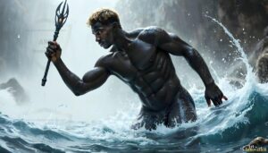 Mermen warriors Art – 16×9 #0112