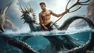 Mermen warriors Art – 16×9 #0113