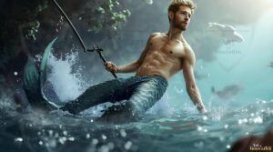 Mermen warriors Art – 16×9 #0118