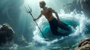 Mermen warriors Art – 16×9 #0120