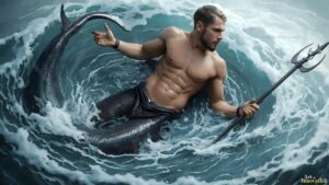 Mermen warriors Art – 16×9 #0124