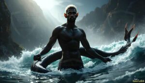 Mermen warriors Art – 16×9 #0137