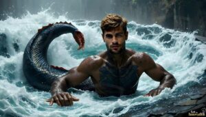 Mermen warriors Art – 16×9 #0141