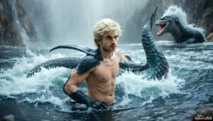 Mermen warriors Art – 16×9 #0144