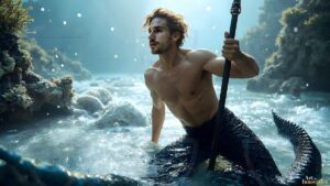 Mermen warriors Art – 16×9 #0153