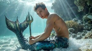 Mermen warriors Art – 16×9 #0180