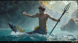 Mermen warriors Art – 16×9 #0182