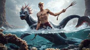 Mermen warriors Art – 16×9 #0190