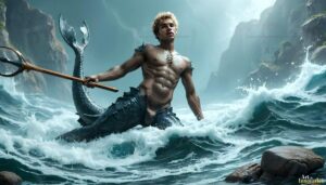 Mermen warriors Art – 16×9 #0191