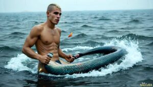 Mermen warriors Art – 16×9 #0202
