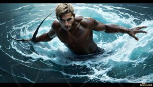 Mermen warriors Art – 16×9 #0203
