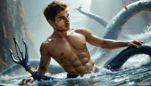 Mermen warriors Art – 16×9 #0212