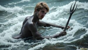 Mermen warriors Art – 16×9 #0215
