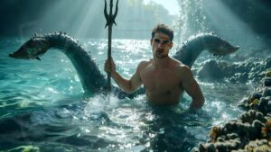 Mermen warriors Art – 16×9 #0217