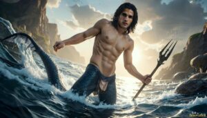Mermen warriors Art – 16×9 #0224