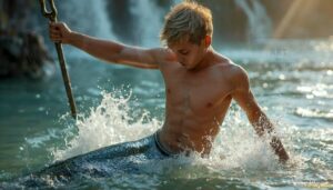 Mermen warriors Art – 16×9 #0231