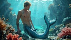 Mermen warriors Art – 16×9 #0238