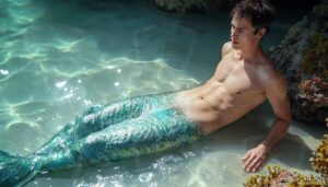 Mermen warriors Art – 16×9 #0245