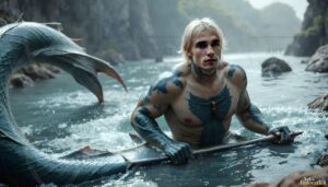 Mermen warriors Art – 16×9 #0249