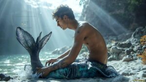 Mermen warriors Art – 16×9 #0256