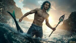 Mermen warriors Art – 16×9 #0264