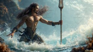 Mermen warriors Art – 16×9 #0266