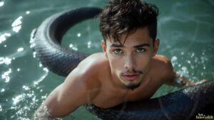 Mermen warriors Art – 16×9 #0269