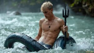 Mermen warriors Art – 16×9 #0274