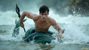 Mermen warriors Art – 16×9 #0287