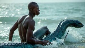 Mermen warriors Art – 16×9 #0288