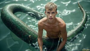 Mermen warriors Art – 16×9 #0289