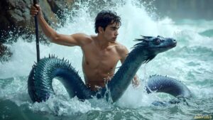Mermen warriors Art – 16×9 #0290