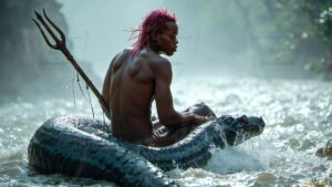 Mermen warriors Art – 16×9 #0292