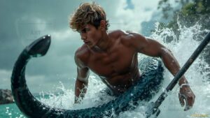 Mermen warriors Art – 16×9 #0296