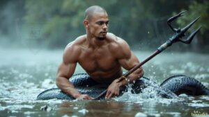 Mermen warriors Art – 16×9 #0298