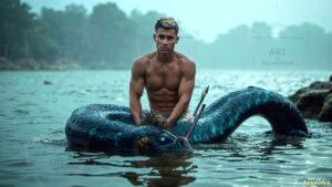Mermen warriors Art – 16×9 #0301